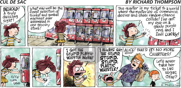 Cul de Sac on Sunday September 20, 2015 Comic Strip