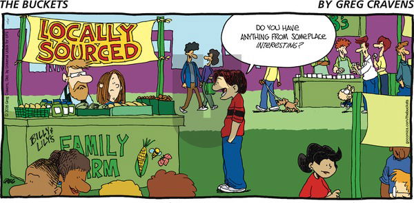The Buckets on Sunday June 5, 2016 Comic Strip
