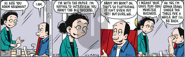 Adam@Home on Monday April 24, 2017 Comic Strip