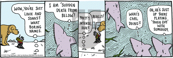 Overboard on Wednesday March 17, 2021 Comic Strip