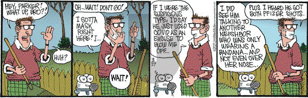 Monty on Saturday March 27, 2021 Comic Strip