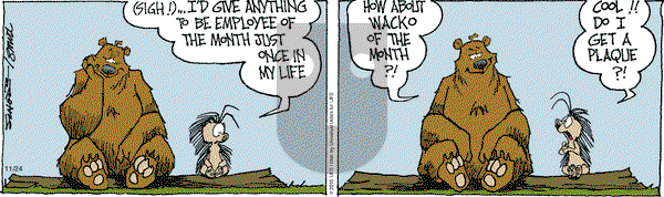 The Grizzwells on Tuesday November 24, 2015 Comic Strip