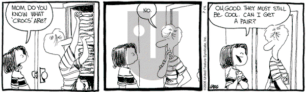 The Buckets on Wednesday July 12, 2006 Comic Strip