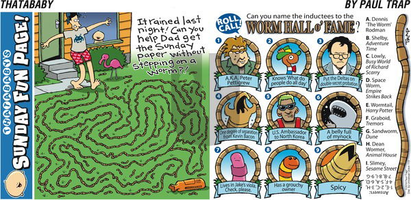 Thatababy - Sunday July 13, 2014 Comic Strip