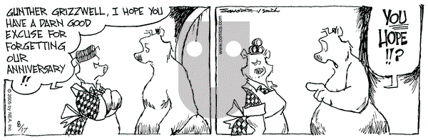 The Grizzwells on Wednesday August 17, 2005 Comic Strip