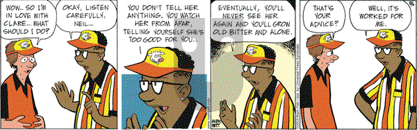 Lucky Cow on Wednesday August 6, 2003 Comic Strip