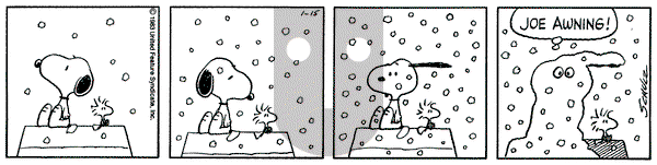 Peanuts on Saturday January 15, 1983 Comic Strip