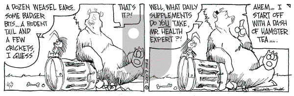 The Grizzwells on Tuesday June 26, 2007 Comic Strip