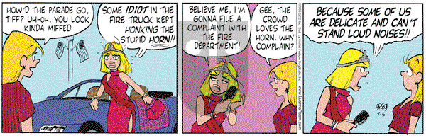 Luann on Thursday July 6, 2006 Comic Strip