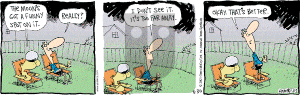 The Duplex on Thursday August 30, 2001 Comic Strip