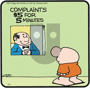 Ziggy on Thursday April 4, 2013 Comic Strip