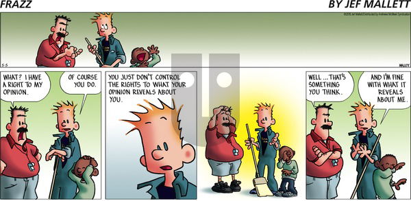 Frazz on Sunday May 5, 2019 Comic Strip