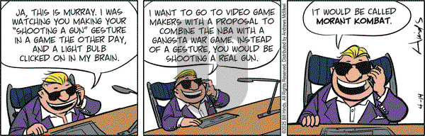 Tank McNamara on Monday April 14, 2025 Comic Strip
