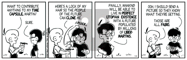 Cow and Boy Classics on Thursday July 19, 2007 Comic Strip
