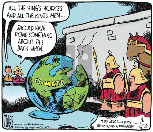 Tom Toles on Tuesday December 17, 2019 Comic Strip