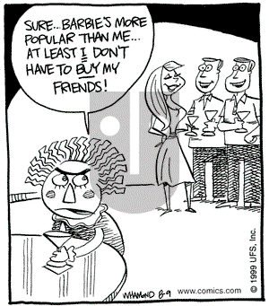 Reality Check on Monday August 9, 1999 Comic Strip