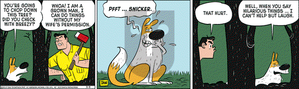 Rip Haywire on Wednesday March 8, 2017 Comic Strip