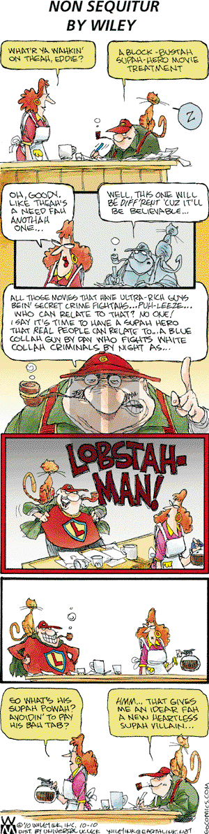 Non Sequitur on Sunday October 10, 2010 Comic Strip