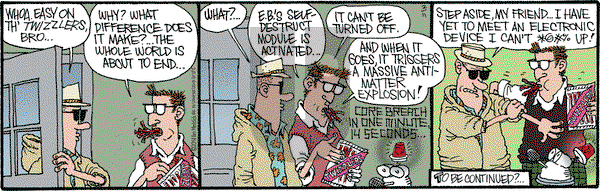 Monty on Tuesday February 11, 2014 Comic Strip