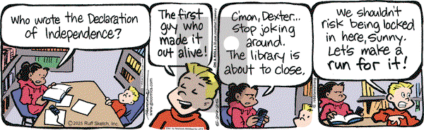 JumpStart on Thursday May 29, 2025 Comic Strip