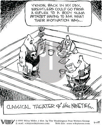 Non Sequitur on Monday July 19, 1999 Comic Strip