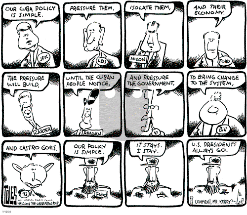 Tom Toles on Monday July 12, 2004 Comic Strip
