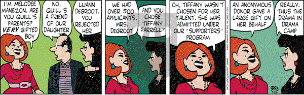 Luann on Thursday July 25, 2013 Comic Strip