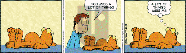 Garfield - Saturday November 9, 2013 Comic Strip