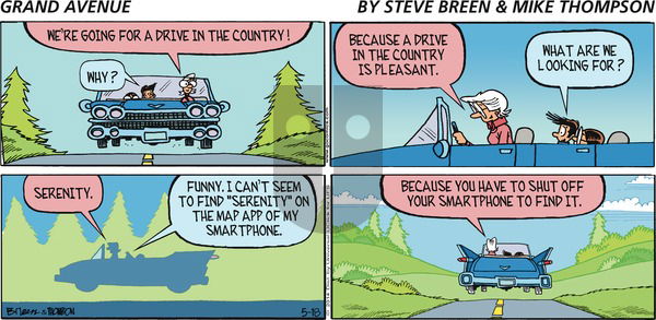 Grand Avenue on Sunday May 18, 2014 Comic Strip