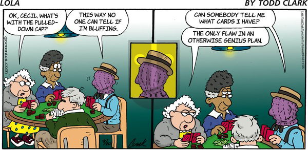 Lola on Sunday September 20, 2015 Comic Strip