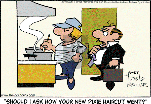 The Lockhorns - Thursday March 27, 2025 Comic Strip