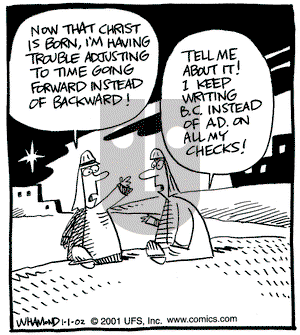 Reality Check on Tuesday January 1, 2002 Comic Strip