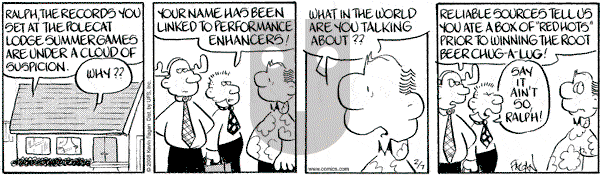 Drabble on Thursday February 7, 2008 Comic Strip
