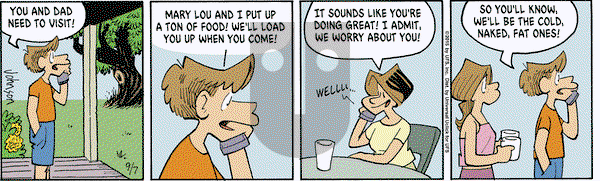 Arlo and Janis on Monday September 7, 2015 Comic Strip