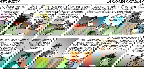 Get Fuzzy on Sunday February 28, 2010 Comic Strip
