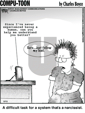 Compu-toon on Thursday March 13, 2025 Comic Strip