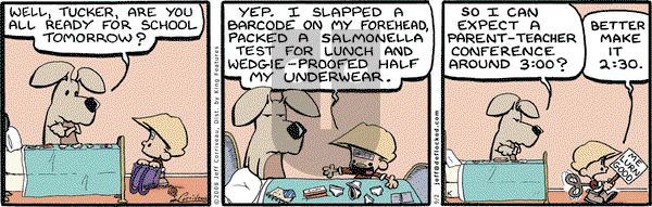 DeFlocked on Tuesday September 2, 2008 Comic Strip