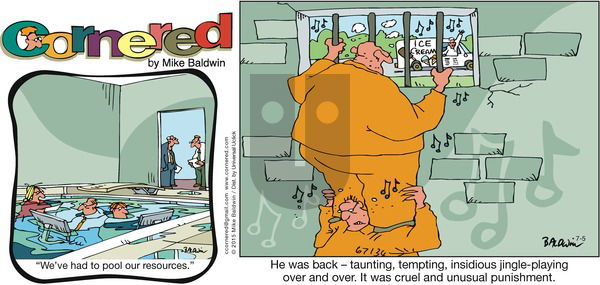 Cornered on Sunday July 5, 2015 Comic Strip