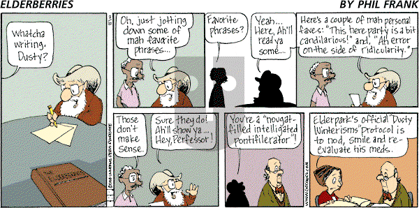 The Elderberries on Tuesday April 22, 2008 Comic Strip