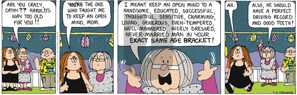 Cathy Classics on Saturday July 10, 1999 Comic Strip