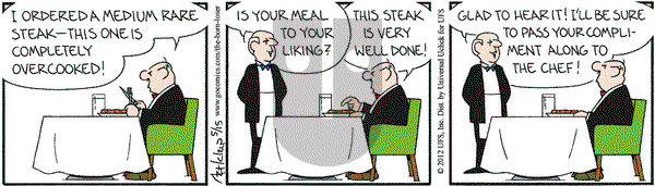 The Born Loser on Tuesday May 15, 2012 Comic Strip