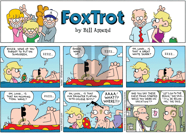 FoxTrot on Sunday August 9, 2009 Comic Strip