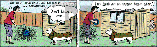 Fred Basset on Tuesday October 30, 2012 Comic Strip