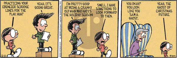 Grand Avenue on Monday December 8, 2008 Comic Strip