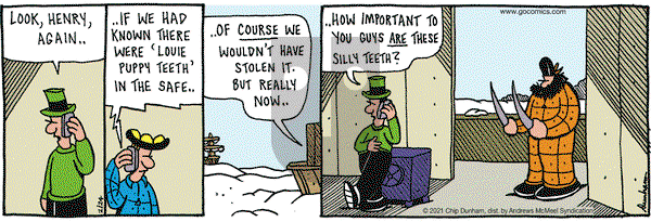 Overboard on Wednesday February 24, 2021 Comic Strip