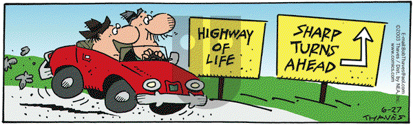 Frank and Ernest on Thursday July 10, 2003 Comic Strip