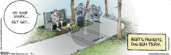Non Sequitur on Monday September 1, 2025 Comic Strip