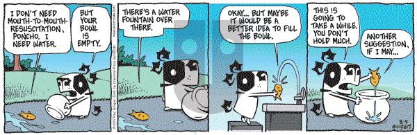 Pooch Cafe on Thursday August 9, 2007 Comic Strip