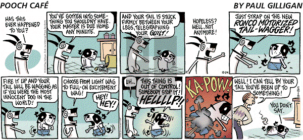 Pooch Cafe on Sunday October 24, 2004 Comic Strip