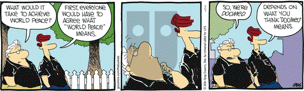 The Buckets on Monday July 7, 2014 Comic Strip